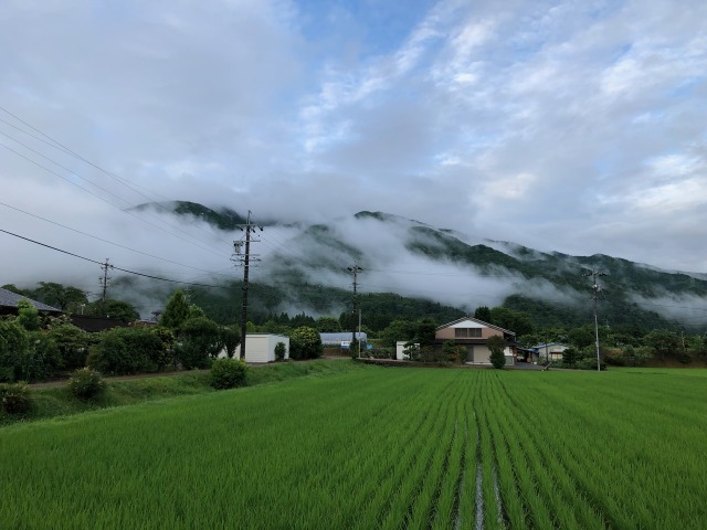 舞台峠にて