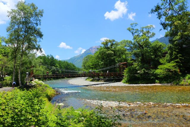 夏の上高地