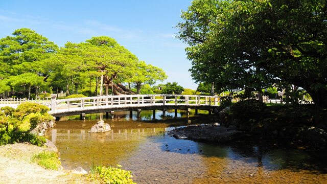 夏の兼六園