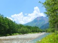 夏の焼岳