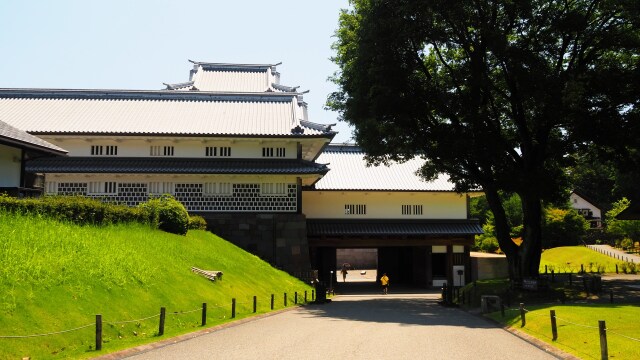 夏の金沢城公園