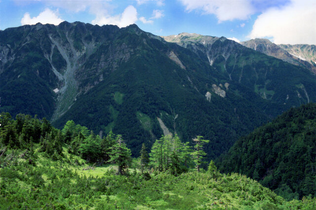 高天原付近の登山道から～1984年