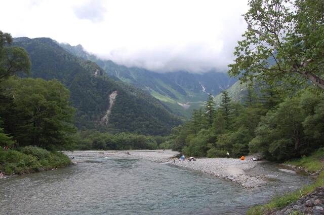 上高地・穂高連峰 2023年