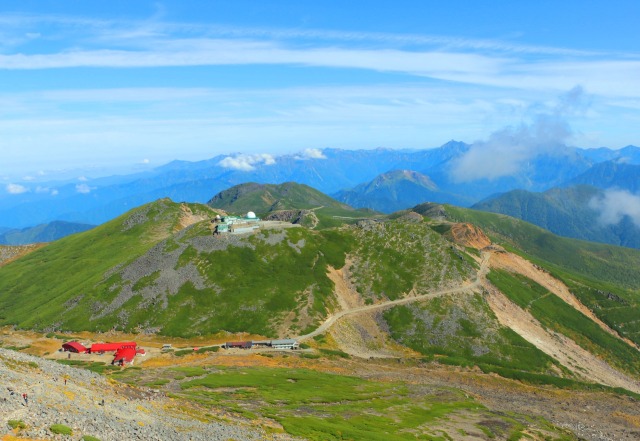 夏の乗鞍岳