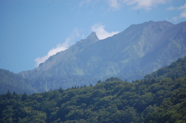 名峰・槍ヶ岳 2023年