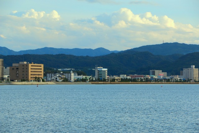 夏の宍道湖