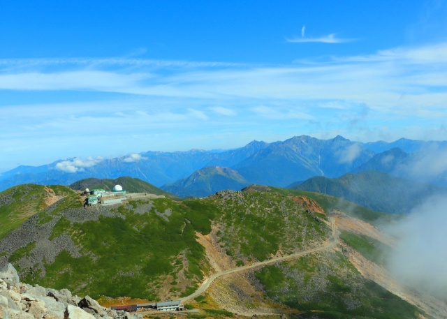 夏の乗鞍岳