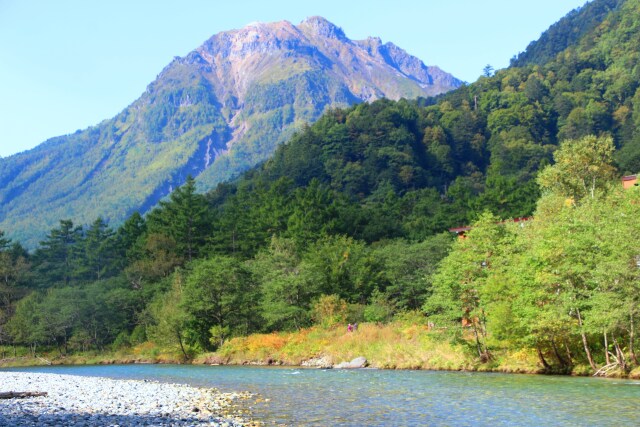 夏の焼岳