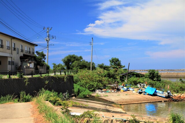 小さな漁港？