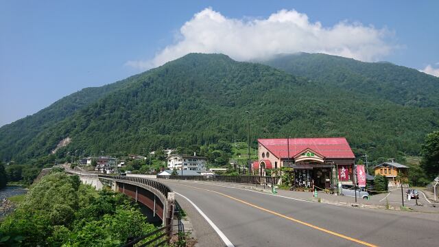 上高地へ向かう道中2