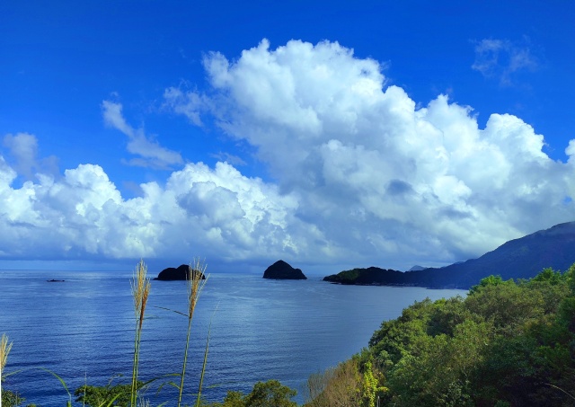 初秋の海