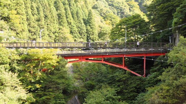 夏の宇奈月温泉