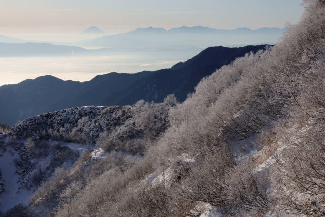 樹氷の合戦尾根