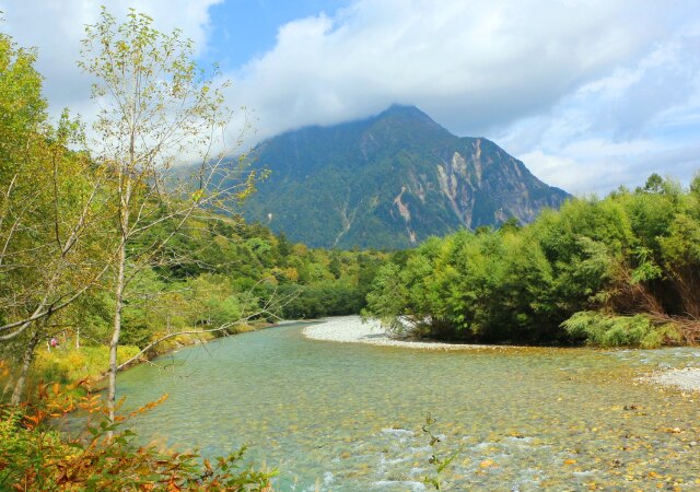 初秋の上高地