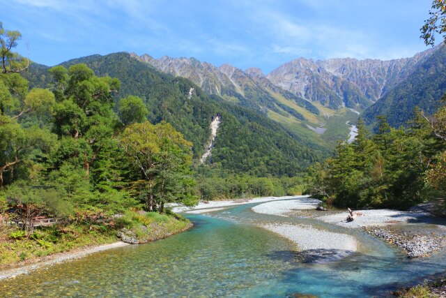 初秋の上高地