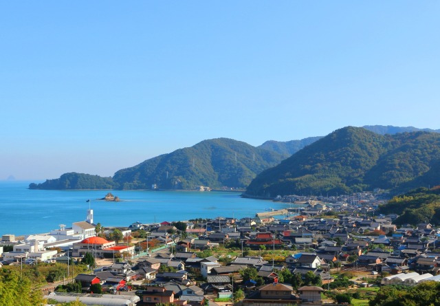 初秋の因島