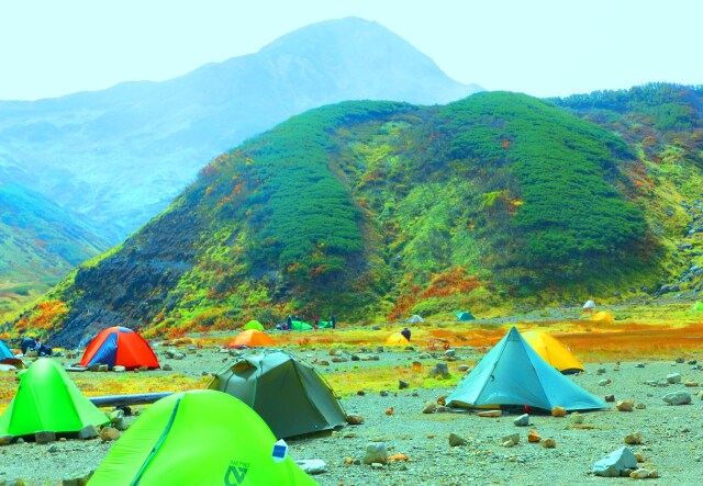 初秋の立山室堂