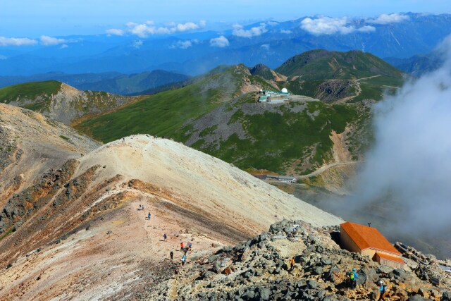 秋の乗鞍岳