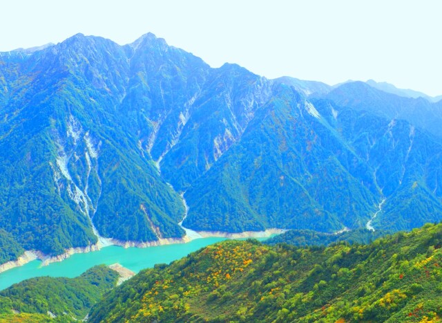 秋の黒部大観峰