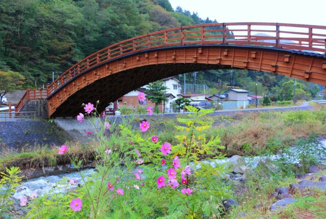 秋の奈良井宿