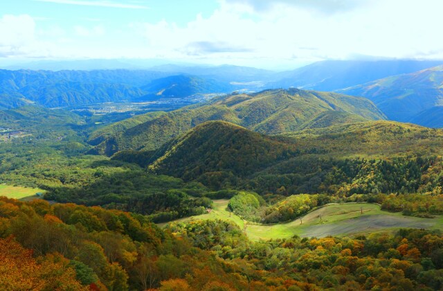 秋の栂池高原