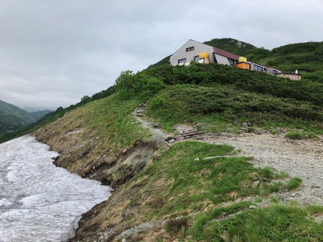 大日小屋にて