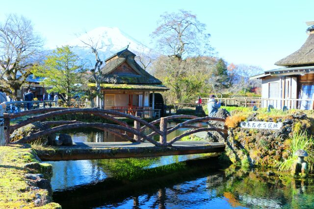 秋の忍野八海