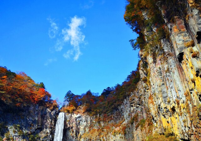 秋の華厳の滝