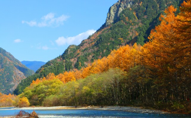 秋の上高地