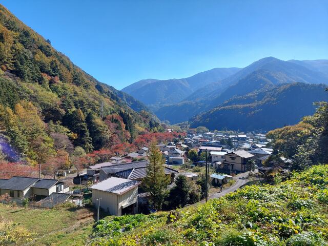 秋めく信州松本平