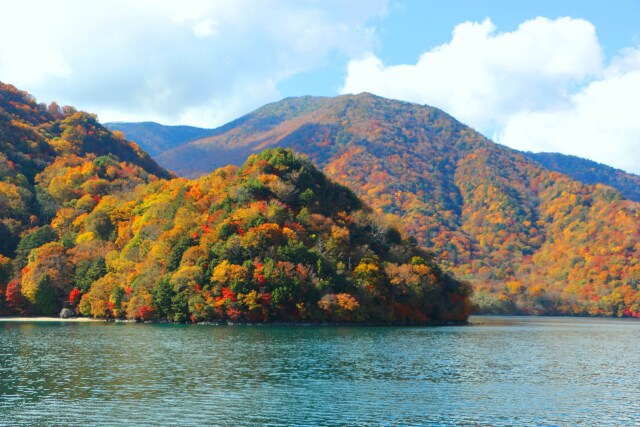 中禅寺湖紅葉