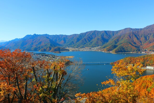 秋の河口湖