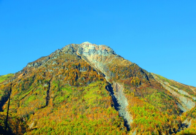 秋の焼岳