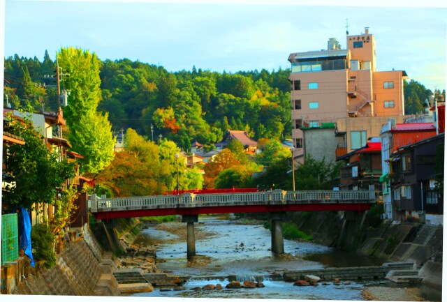 秋の高山市