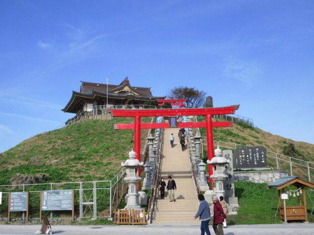 ウミネコがいない蕪島