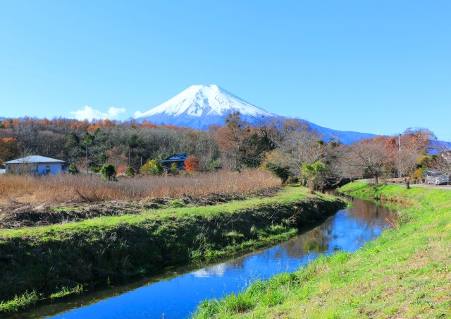 秋の忍野八海