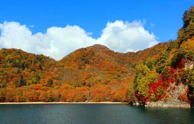 中禅寺湖紅葉