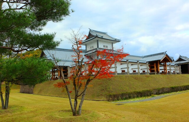 金沢城紅葉