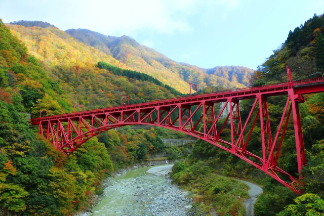 黒部峡谷紅葉