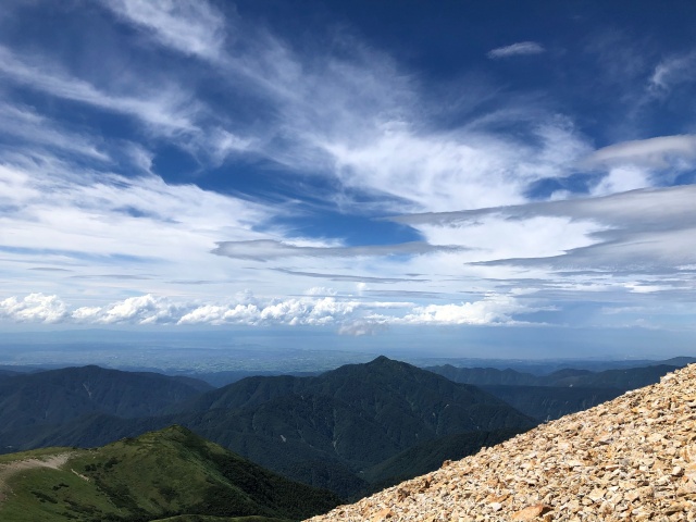 富山湾を望む