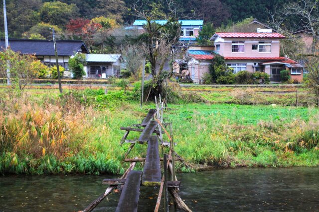 対岸への近道