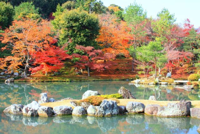 天龍寺紅葉