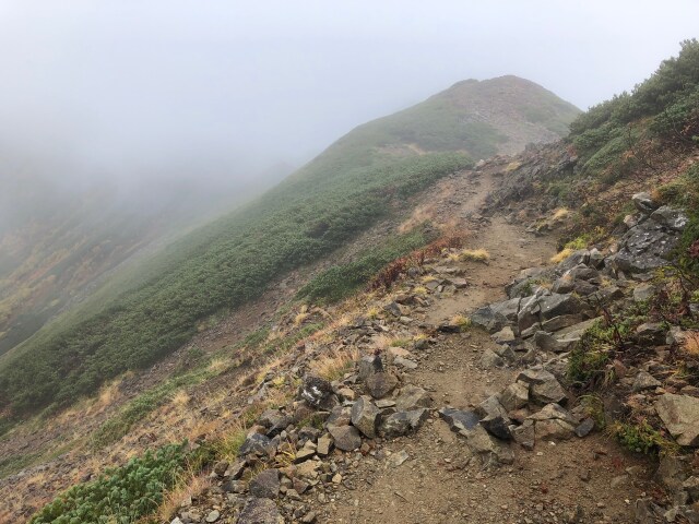 ガスの小蓮華山