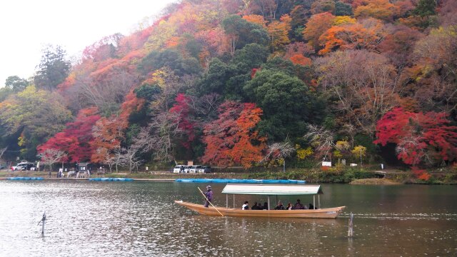 秋の嵐山