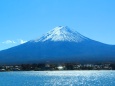 晩秋の河口湖