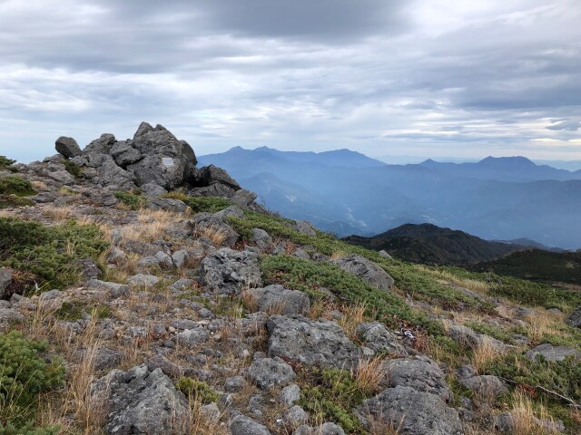 白馬乗鞍岳にて