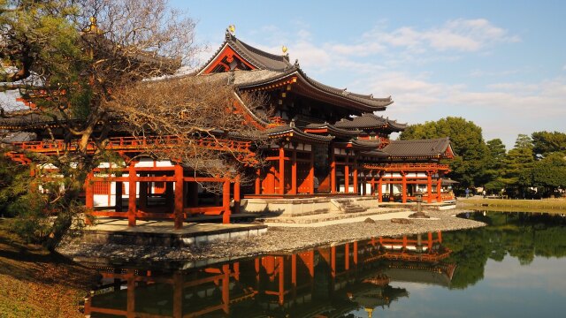 秋の平等院