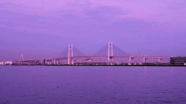 横浜の夕景