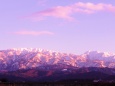 富山の冬の夕景