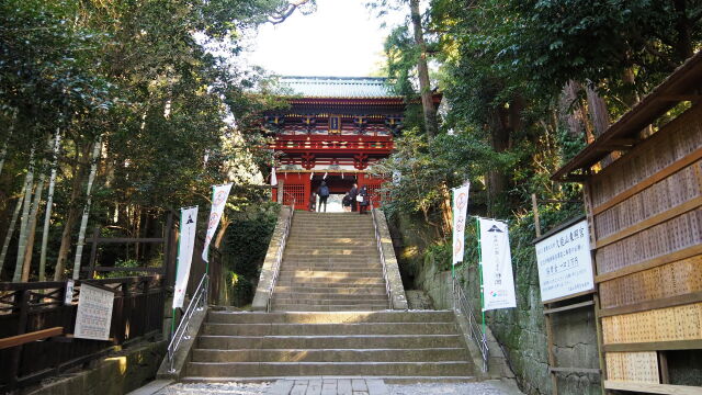 冬の久能山東照宮